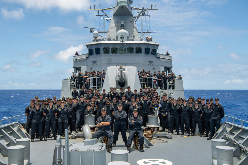 Navy Te Mana crew Op Crucible 20220620