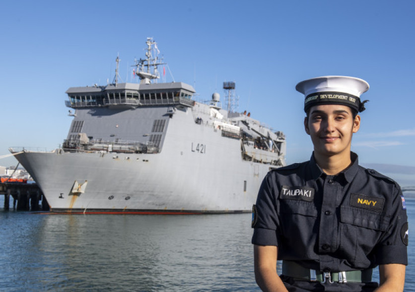 RNZN OSCS Taupaki Sailor Story